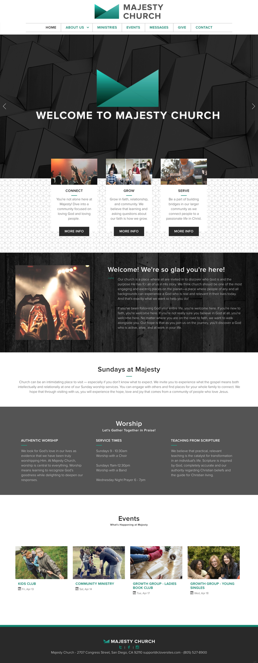 Majesty Home Page